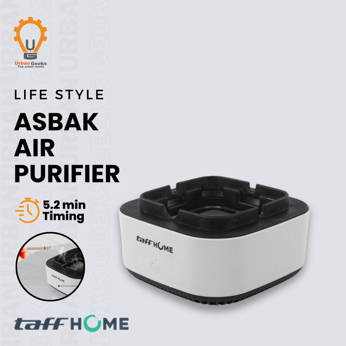 TERBARU Asbak Rokok Air Purifier Filter Cigar Ashtray Taffhome PROMO