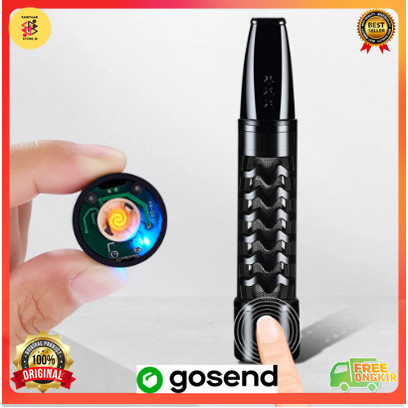 TERBARU Set Asbak Mobil Anti Debu Portable Pipe Smoking Charger with Lighter HOT SALE