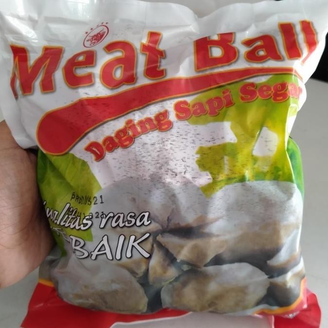 

New Bakso Meat Ball Merah Isi 50 Butir