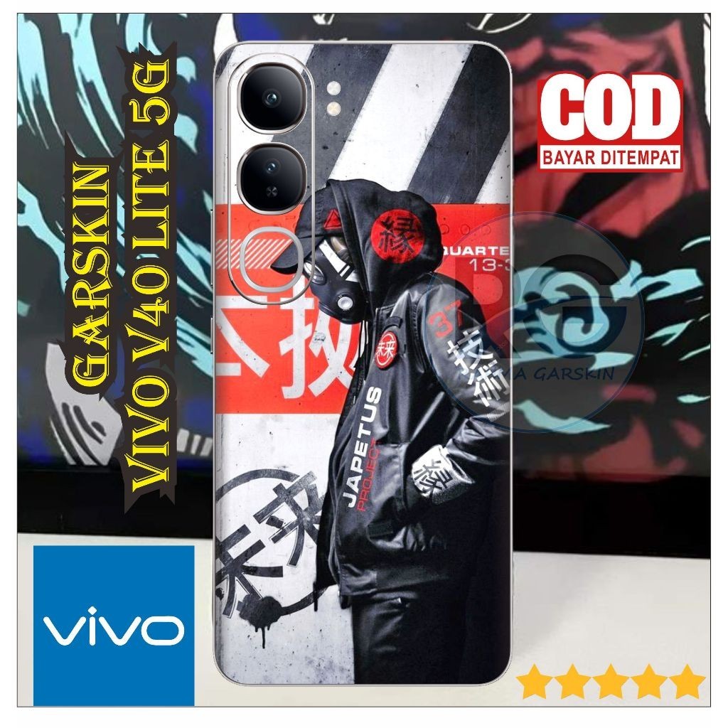 

Terlaris Vivo V40 Lite Garskin Stiker Custom Case Laminasi Tebal COD