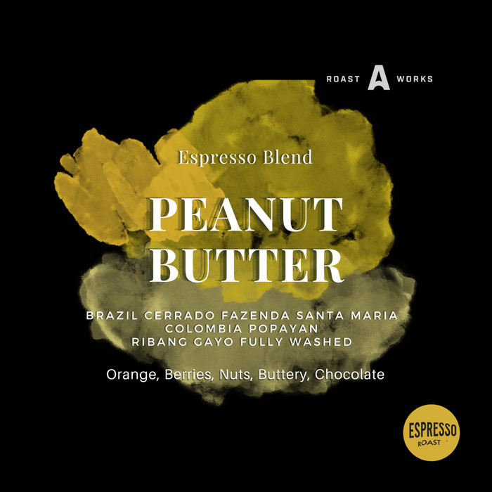 

Peanut Butter Espresso Blend - A Roastworks - Biji Kopi