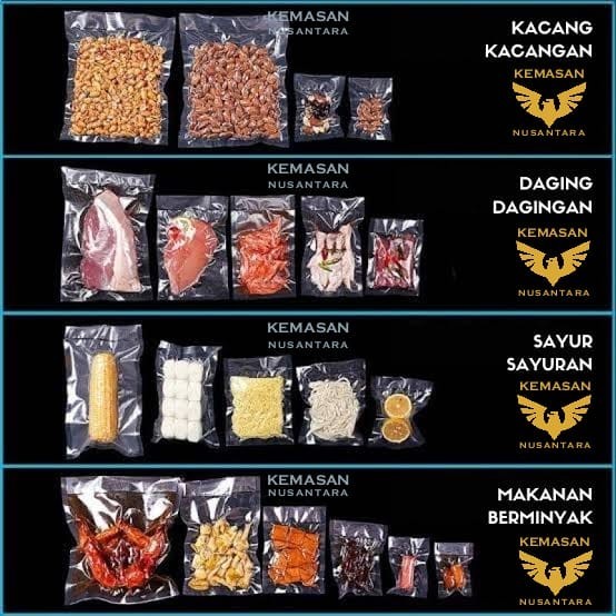 CUSTOME ORDER PLASTIK VAKUM / ALUNIUM FOIL / KEMASAN PRINTING