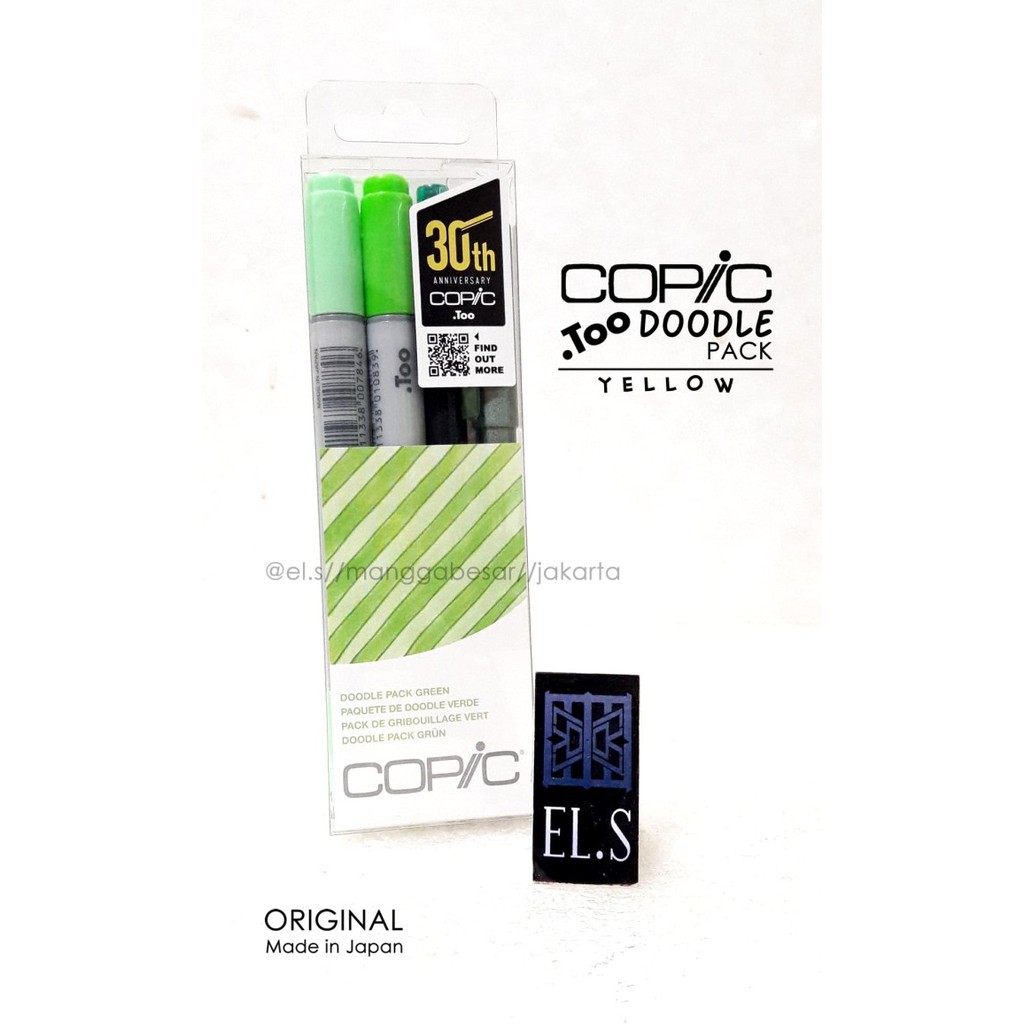 

Copic Doodle Pack Green