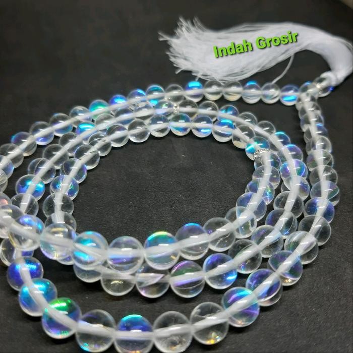 TASBIH BATU KALIMAYA PELANGI 8MM 99BUTIR MUSLIM