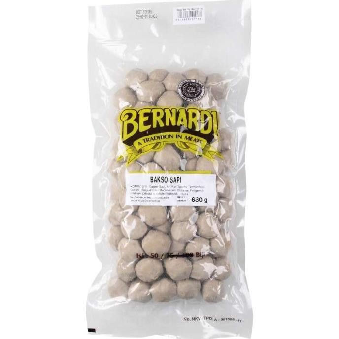 

New Bernardi Bakso Sapi Besar 50 Biji