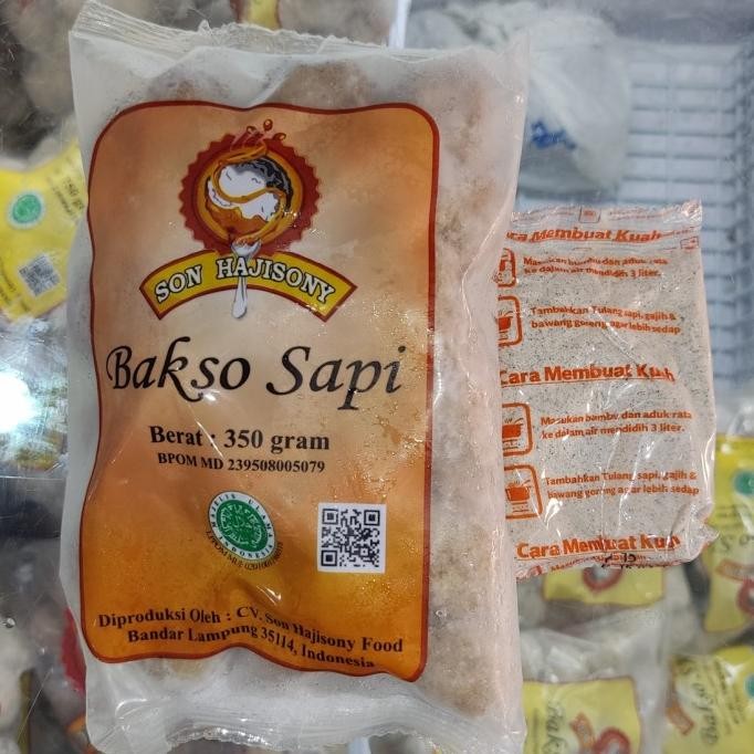 

New Bakso Sony Lampung + Bumbu Ukuran Kecil