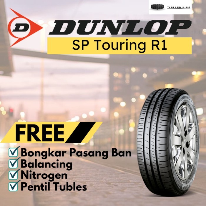 Ban mobil Dunlop SP Touring R1 185/70 R14 Avanza Xenia 185 70 Ring14