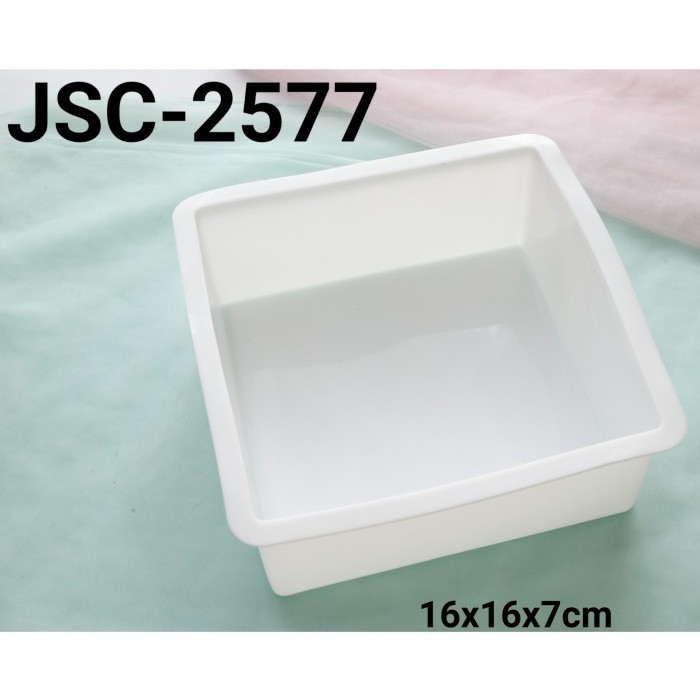 

BEST JSC-2577 CETAKAN LOYANG SILIKON PUDING ENTREMET CREAM CAKE KOTAK