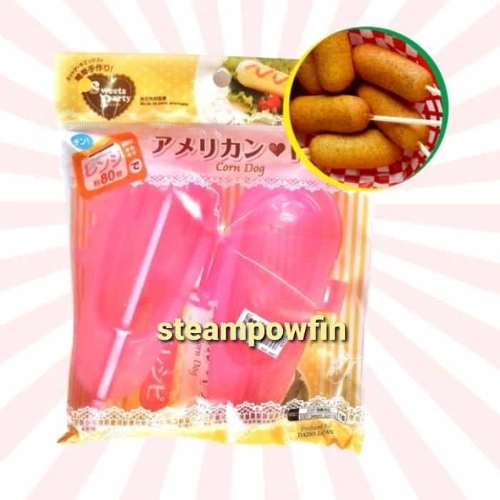 

TERLARIS DAISO CORN DOG MAKER CETAKAN MEMBUAT AMERICAN KOREAN CORNDOG