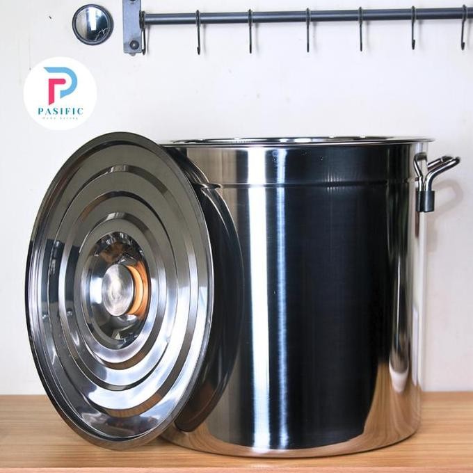 

New Pasific - Panci Bakso Stainless Steel Sus304 Dandang Jumbo Kitchenware