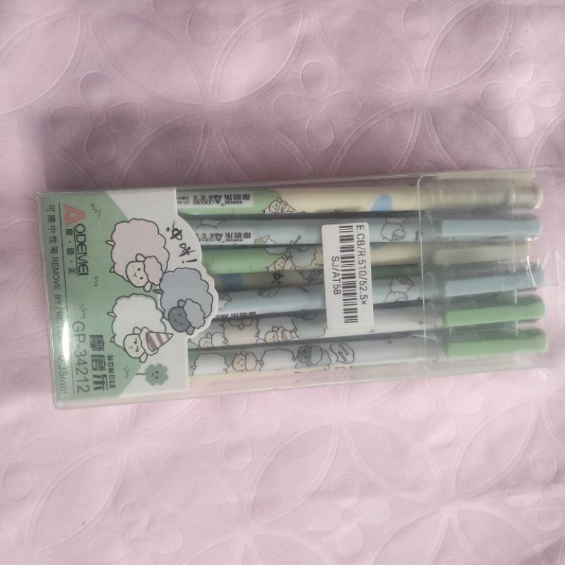 

PULPEN GEL HAPUS BERKARAKTER (ISI 12PCS)
