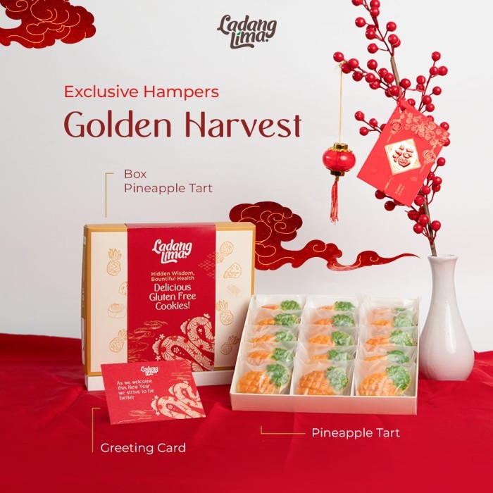 

Hampers Golden Harvest - Ladang Lima Paket Imlek