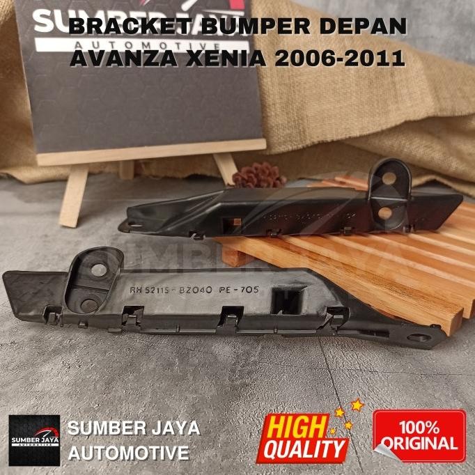 Breket Bracket Bumper Bemper Depan Avanza Xenia 2006 - 2011 Original