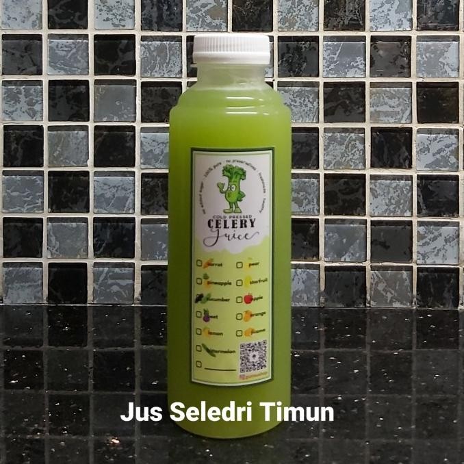 

Jus Seledri Timun / Celery Cucumber Juice pure COLD PRESSED