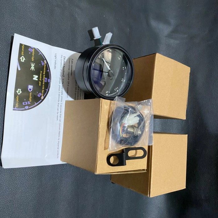 Spido Spidometer Vespa New Px Px Digital Custom Model Babon Rpm Bagus. Promo
