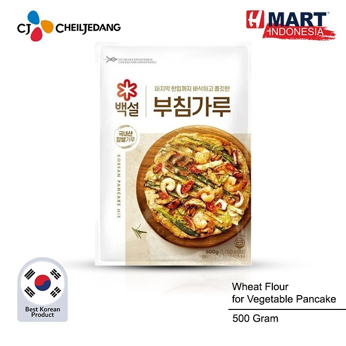 

Cj Beksul Wheat Flour For Vegetable Pancake - Tepung Pajeon 500G