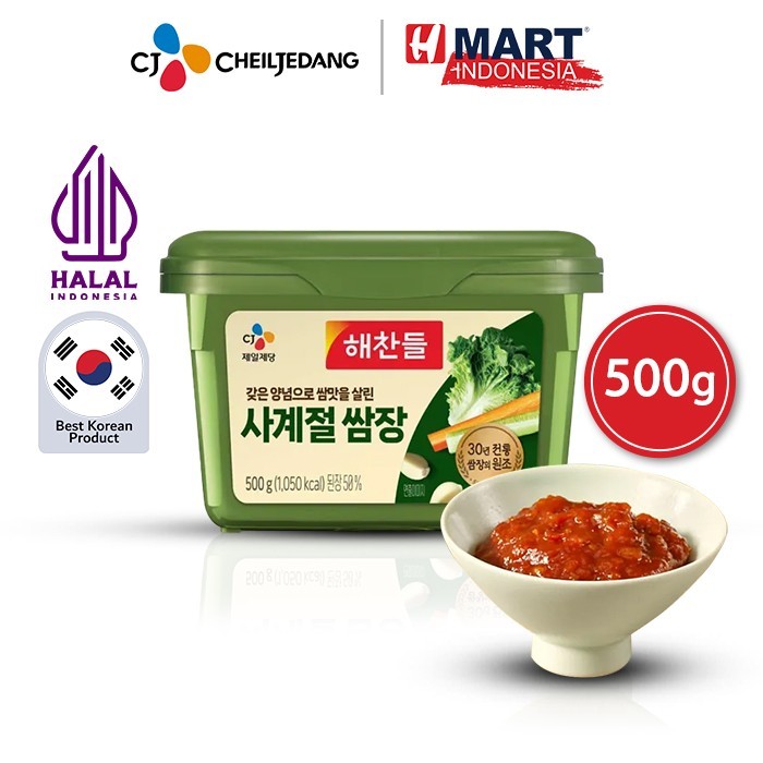

Cj Haechandle Saus Ssamjang - Pasta Kedelai Fermentasi Korea 500G