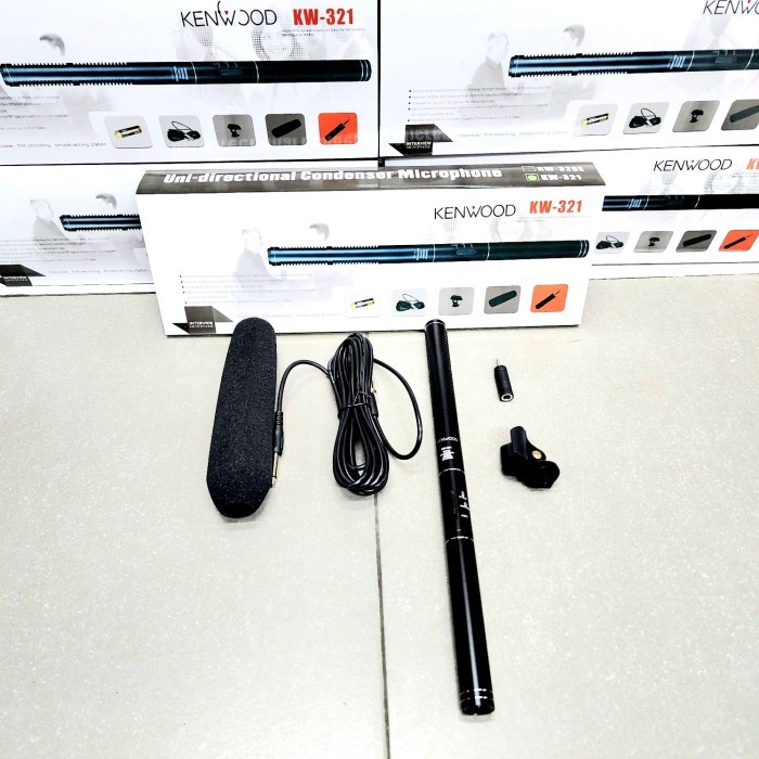microphone condesor shotgun Kenwood kw-320