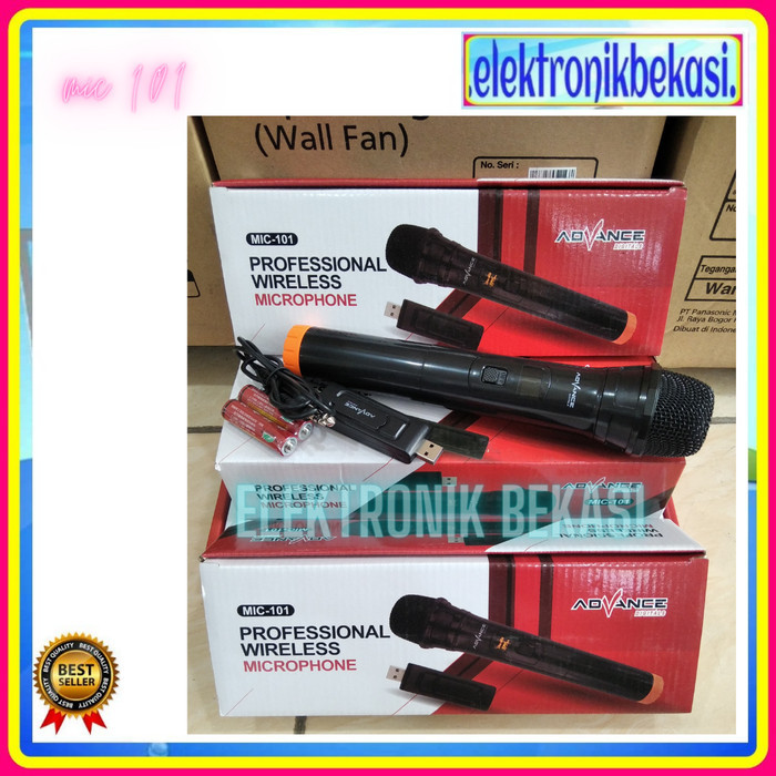 MIC ADVANCE WIRELESS MIC-101