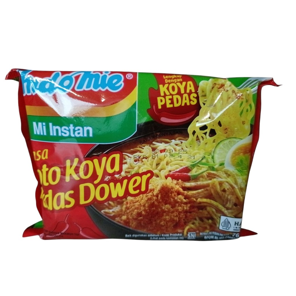 

Indomie Soto Koya Pedas Dower