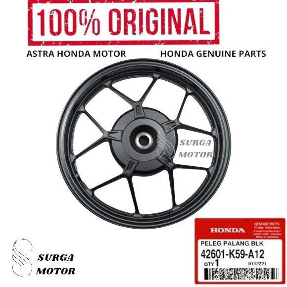 Peleg Pelek Palang Velk Velek Velg Veleg Racing Belakang Untuk Motor Honda Vario 125 150 LED . ORI A