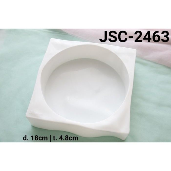 

TERMURAH JSC-2463 CETAKAN LOYANG SILIKON PUDING ENTREMET CREAM CAKE BULAT