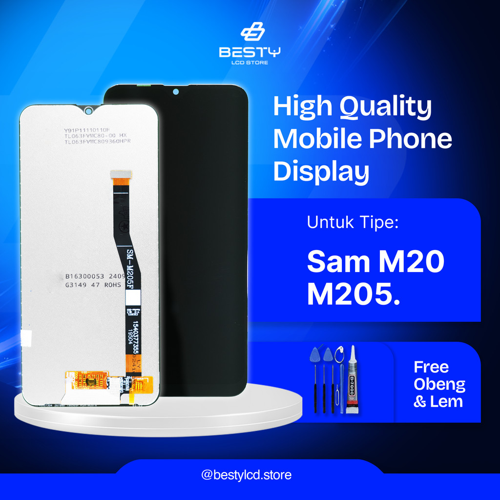 Lcd Samsung M20 M205 Full Set