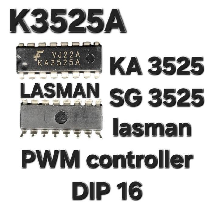 ( KA 3525 ) ORIGINAL KA3525A SG KA HA 3525 KA3525 SG3525 SG3525A 3525A IC CONTROLLER PWM DIP 16