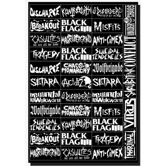 

Terlaris Stiker Band Punkjual Perbiji Dan Perlembar 36 Bijistiker Anti Airsetiker Garskin Custom Case Laminasi Tebal COD