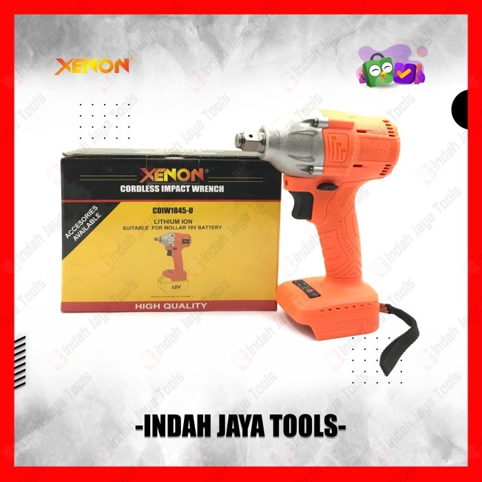 XENON CDIW1845 Bor Cordless Impact Driver 18V Obeng Baterai Batre Wrench