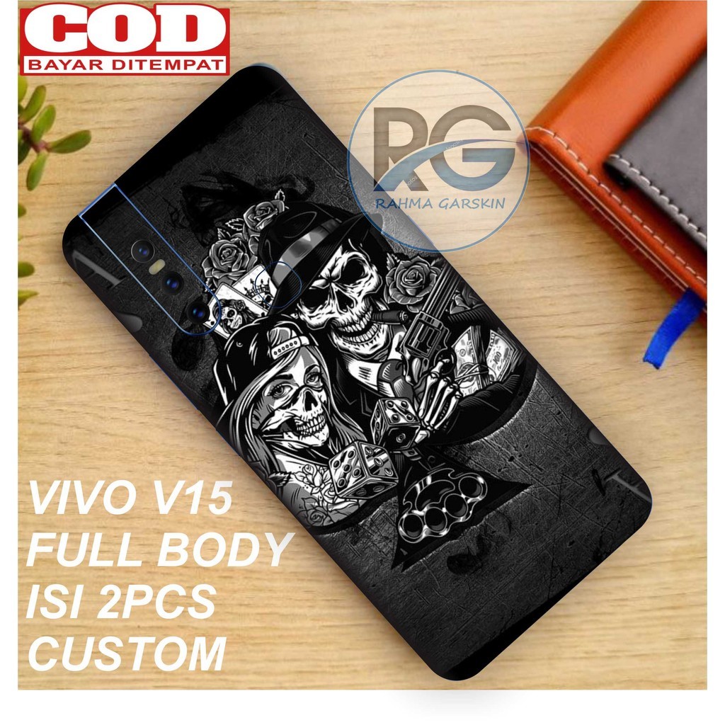 

Terlaris Vivo V15 Garskin Stiker Custom Case Laminasi Tebal COD
