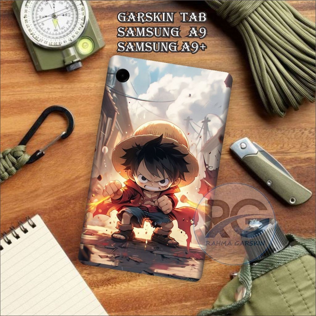 

Terlaris Samsung Tablet A9 Tab Lutfy Garskin Stiker Custom Case Laminasi Tebal COD