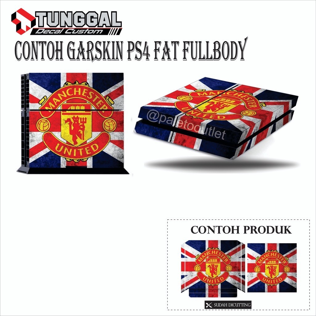 

Terlaris Ps4 Slim Fat Pro Garskin Stiker Custom Case Laminasi Tebal COD