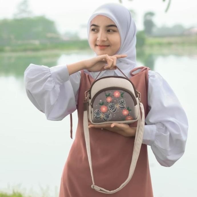 Tas Selempang Quna Series Marawa Handmade