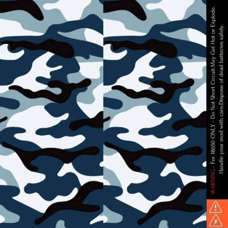 

Terlaris Jaka Stiker Wrap Baterai 18650 Simple Camo Untuk Melindungxi Dan Mempercantik Battery Garskin Custom Case Laminasi Tebal COD