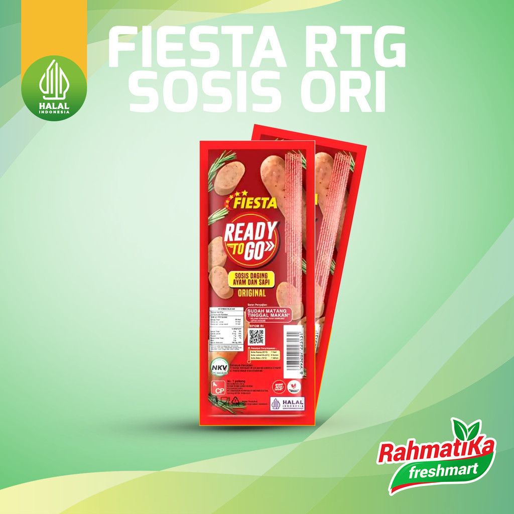 

Fiesta Ready To Go Sosis Ayam & Sapi Original 65 gr