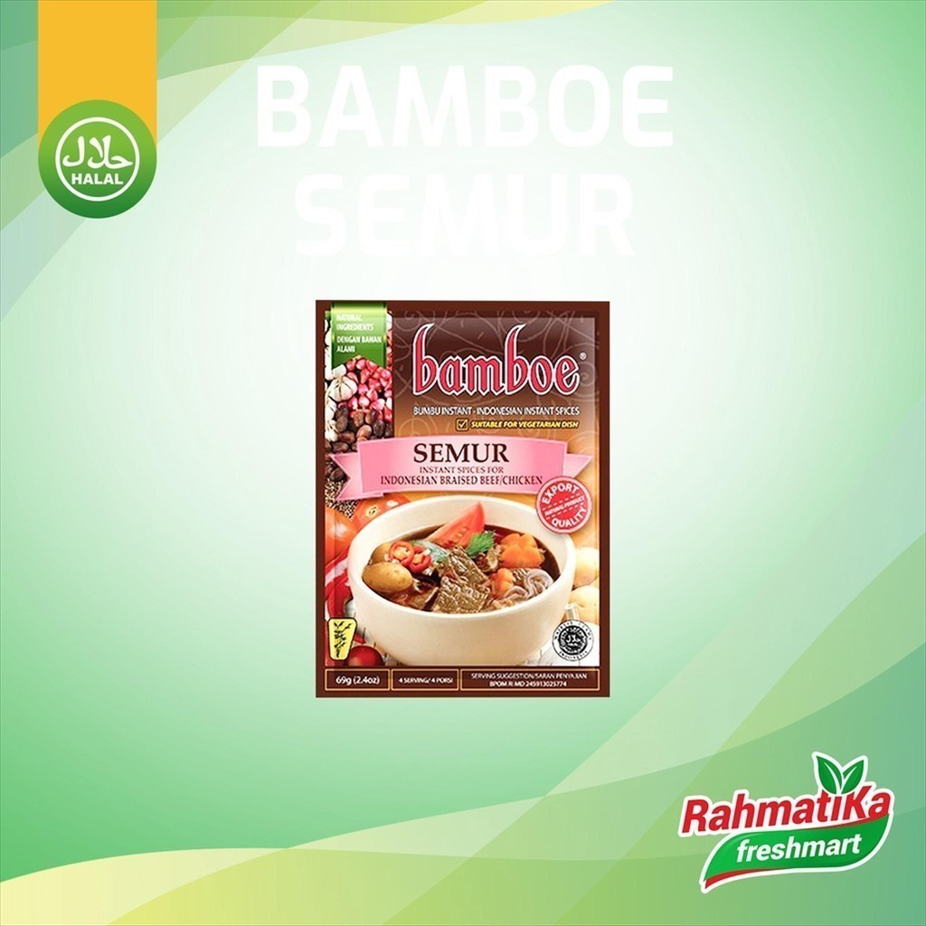 

Bamboe Semur / Bumbu Instan 69 gr