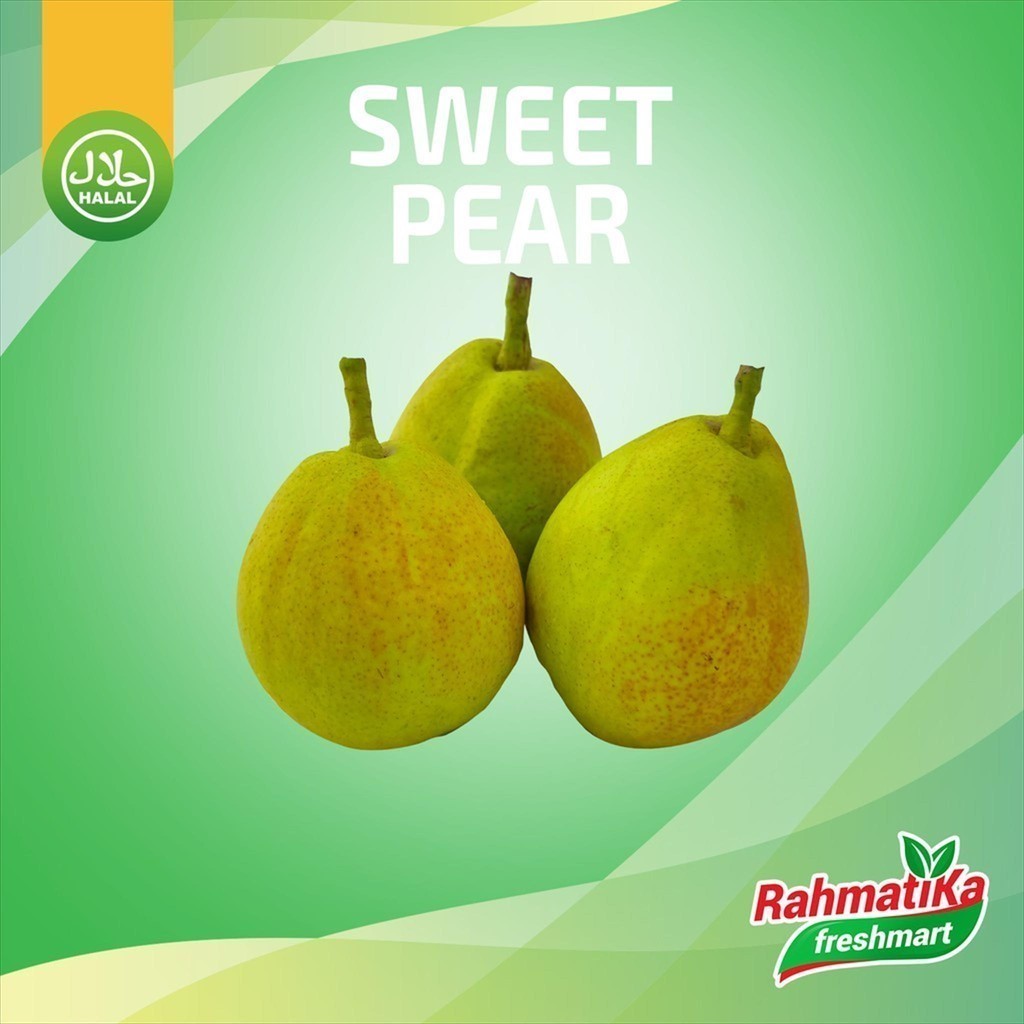 

Sweet Pear Segar / Buah Pear Manis Fresh 1 Kg (Buah Segar)