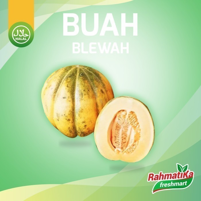 

Blewah Segar / Buah Blewah Fresh 1 pcs (Buah Segar)