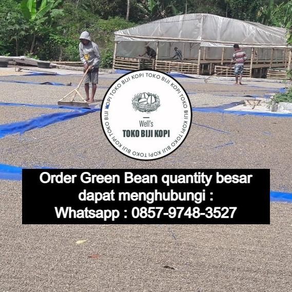 

Green Bean Biji Kopi Arabika Ciwidey Semi Wash Grade 1 - 1 Kg