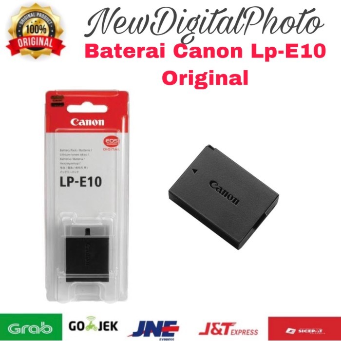 Baterai Canon 1100D 1200D 1300D 1500D 3000D 4000D Original 100%