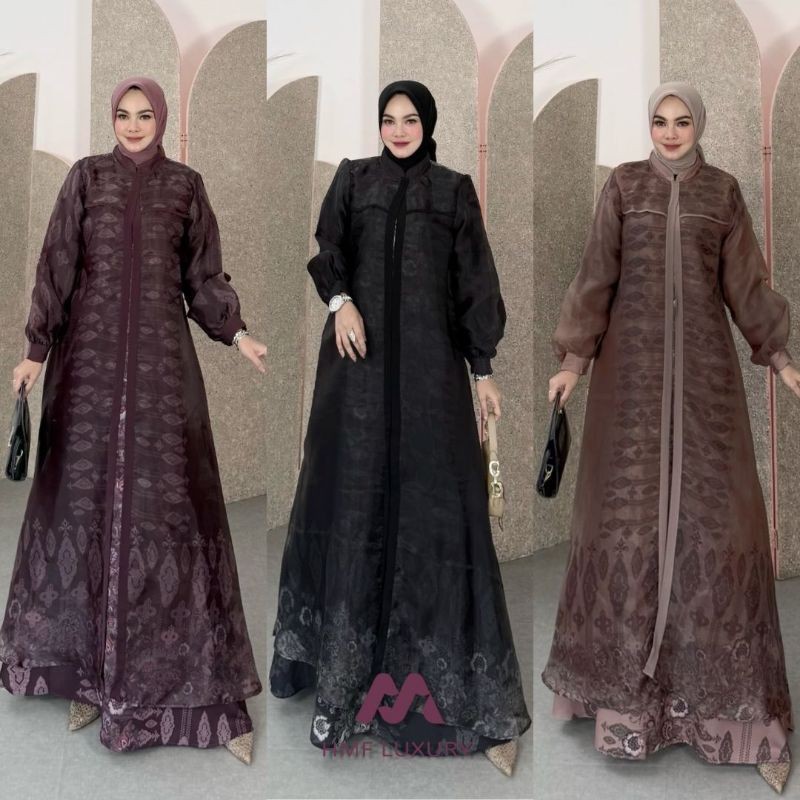 READY GAMIS SARILA DRESS PREMIUM ORI BY HMF LUXURY