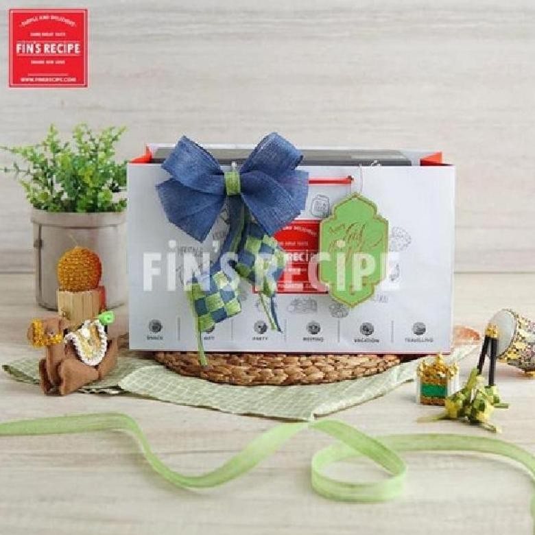 

FINS RECIPE HAMPERS PAPER BAG REGULER RAMADAN LEBARAN EID MUBARAK