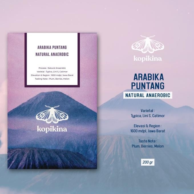 

Kopi Arabika Puntang Natural Anaerobic 200 Gr