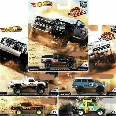 HOT WHEELS CAR CULTURE DESSERT RALLY