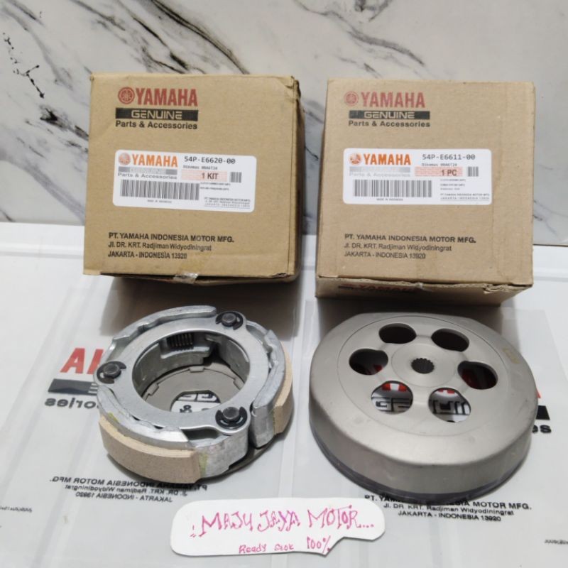 Mangkok ganda 54P plus kampas ganda assy Yamaha mio j mio soul gt 115 mio gt 115 fino fi 115 X-RIDE 