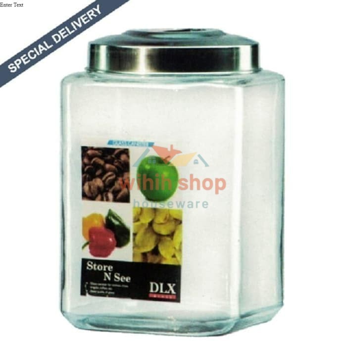 TOPLES KACA DLX KAFE B UK 9 LITER