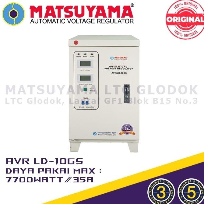 Stabilizer Listrik Stavolt Voltage Regulator MATSUYAMA 10000 Watt
