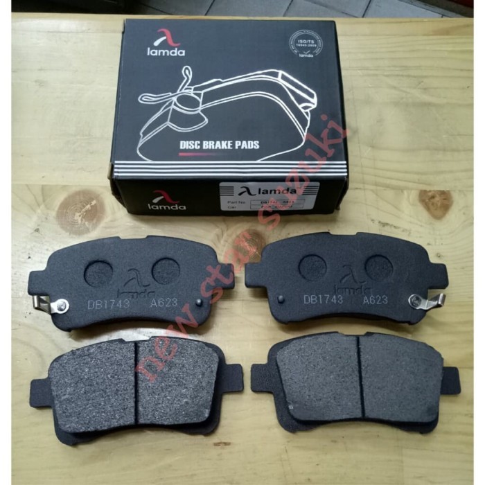 kampas rem depan aerio