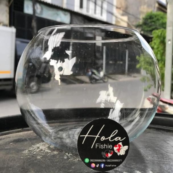 Goje Aquarium Bulat 12 Liter Fih Bowl